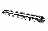 Боковые Подножки Shining V1 (2 шт., Алюминий) для MG ZS 2017- гг