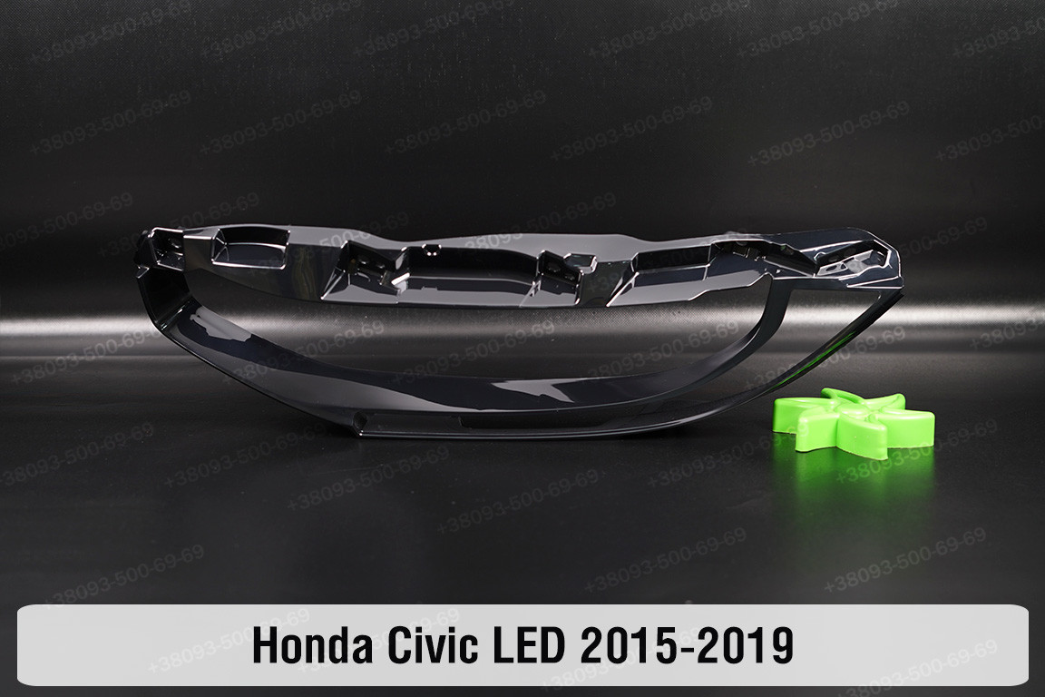 Декоративна маска Honda Civic LED (2015-2019) ліва, фото 1