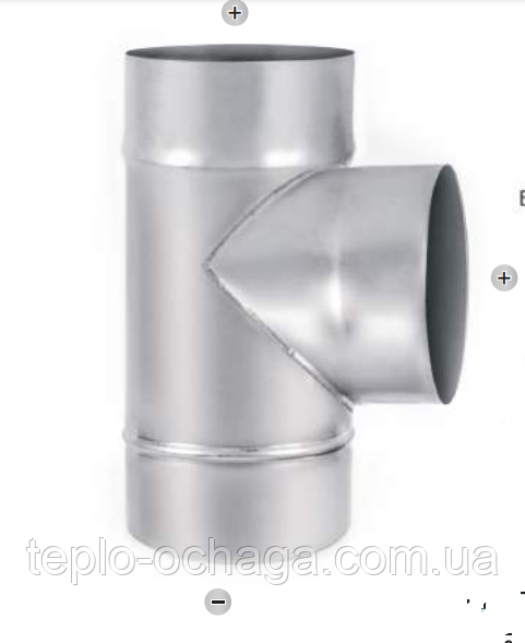Тройник 87 нержавейка AISI 201 304 321 ВЕНТ УСТРИЙ