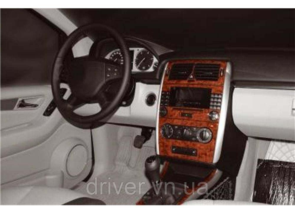 Накладки на панель Карбон для Mercedes A-сlass W169 2004-2012 гг