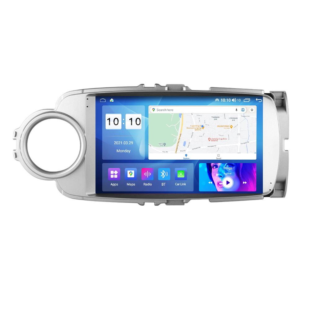 Штатна магнітола Mekede MN Toyota Yaris / Vios (2012-2017) IPS, фото 1