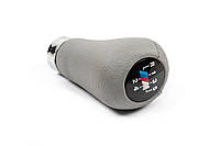 Ручка КПП OEM (кожзам, серая гладкая) для BMW 3 серия E-30 1982-1994 гг