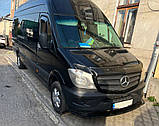 Передняя лип накладка 2013-2018 (ABS) для Mercedes Sprinter W906, фото 3