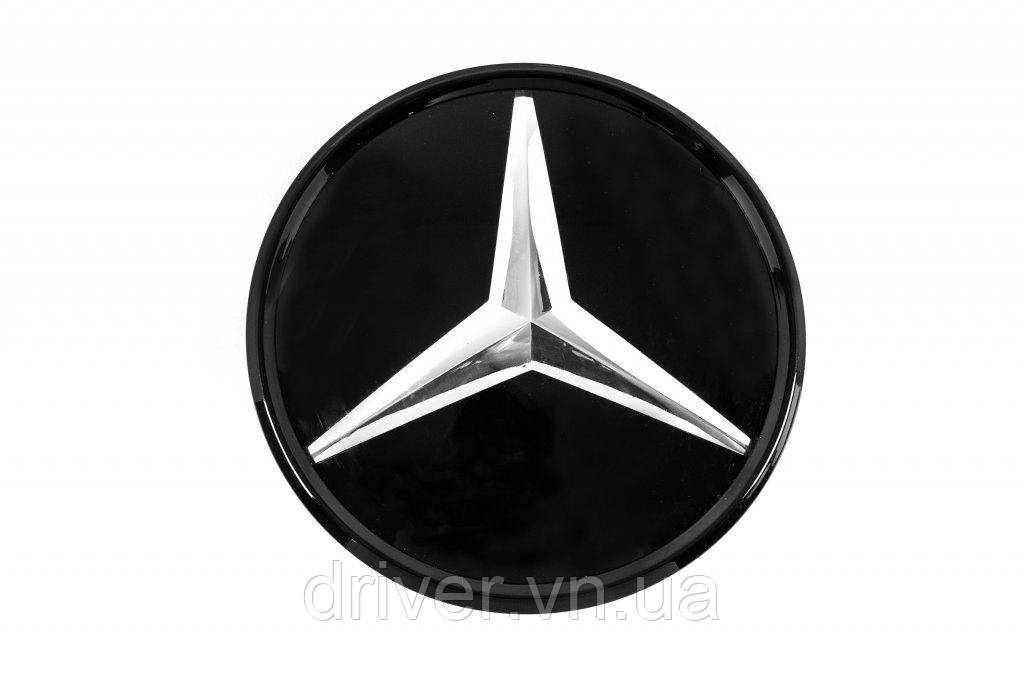 Передняя эмблема под стеклом, черная окантовка a0008880111 для Mercedes GLC coupe C253