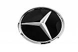 Передняя эмблема под стеклом, хром окантовка a0008881000 для Mercedes E-сlass W213, фото 3