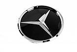 Передняя эмблема под стеклом, хром окантовка a2058806406 для Mercedes GLA X156, фото 3
