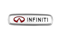 Алюминиевый шильдик для ковриков (1 шт) для Infiniti