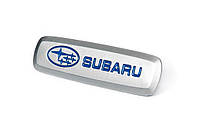 Алюминиевый шильдик для ковриков (1 шт) для Subaru