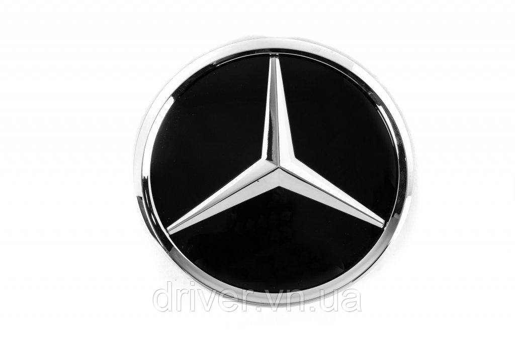 Передняя эмблема под стеклом, хром окантовка a2048806406 для Mercedes B-class W245