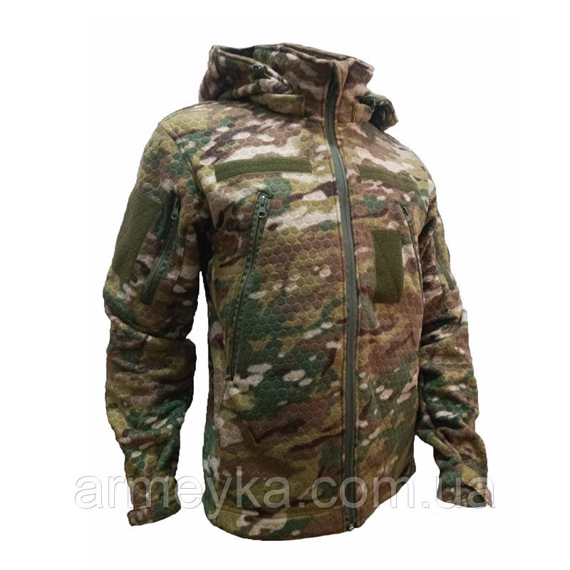 Фліс тактична кофта polar sota з капюшоном, Multicam. UA., фото 1