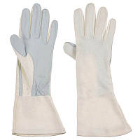 Рукавиці літні bundeswehr pilotenhandschuhe aramid білий арамід/шкіра Оригінал Німеччина 8.5, 8,5, сорт-2