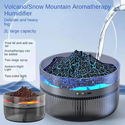 Зволожувач повітря - нічник Volcano Humidifier (36), фото 2
