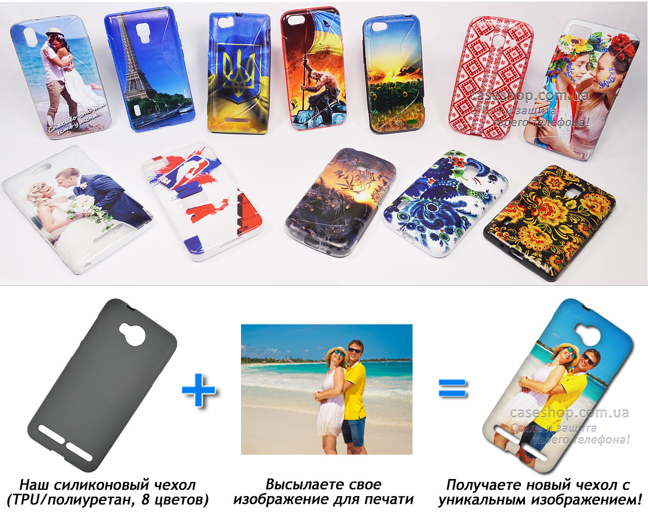 Друк на чохлі для Huawei Y3 II (Силікон/TPU)