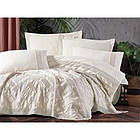 Комплект постільної білизни Saheser Freya кремовий 200x220см євро (717-027)