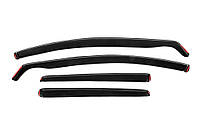 Вставные ветровики на окна (HB, 4 шт, Esa) для Seat Leon 2013-2020 гг