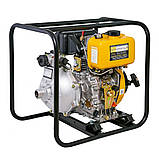 Мотопомпа дизельная Kipor KDP15H, продуктивность 83-133 л/мин, 43-70 метров высота напора + гофра, фото 2