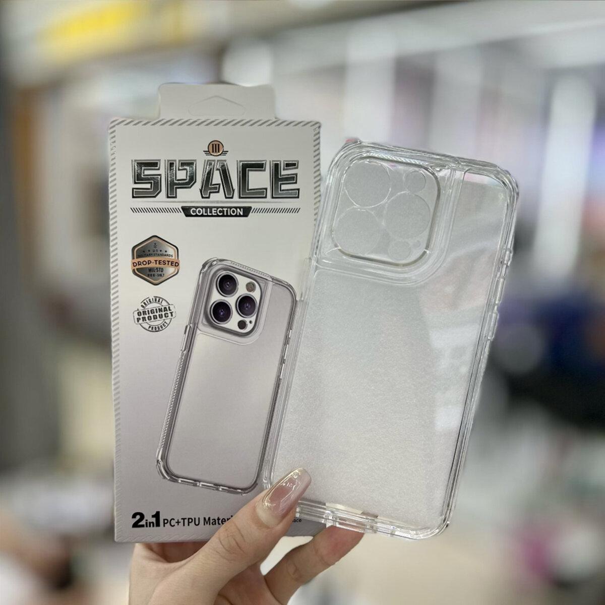 Чохол для смартфона Space III for Xiaomi Redmi Note 13 Pro 4G/Poco M6 Pro 4G Transparent, антиударний, термопластичний поліуретан, фото 1