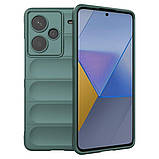 Чохол для смартфона Cosmic Magic Shield for Xiaomi Redmi Note 13 Pro Plus 5G Dark Green, антиударний, щільний TPU, фото 2