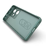 Чохол для смартфона Cosmic Magic Shield for Xiaomi Redmi Note 13 Pro Plus 5G Dark Green, антиударний, щільний TPU, фото 3