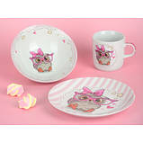 Популярний! Тарілка Limited Edition Owl 15 см Супова (YF6031-2) - Краща якість тільки на Nukleon.com.ua, фото 3