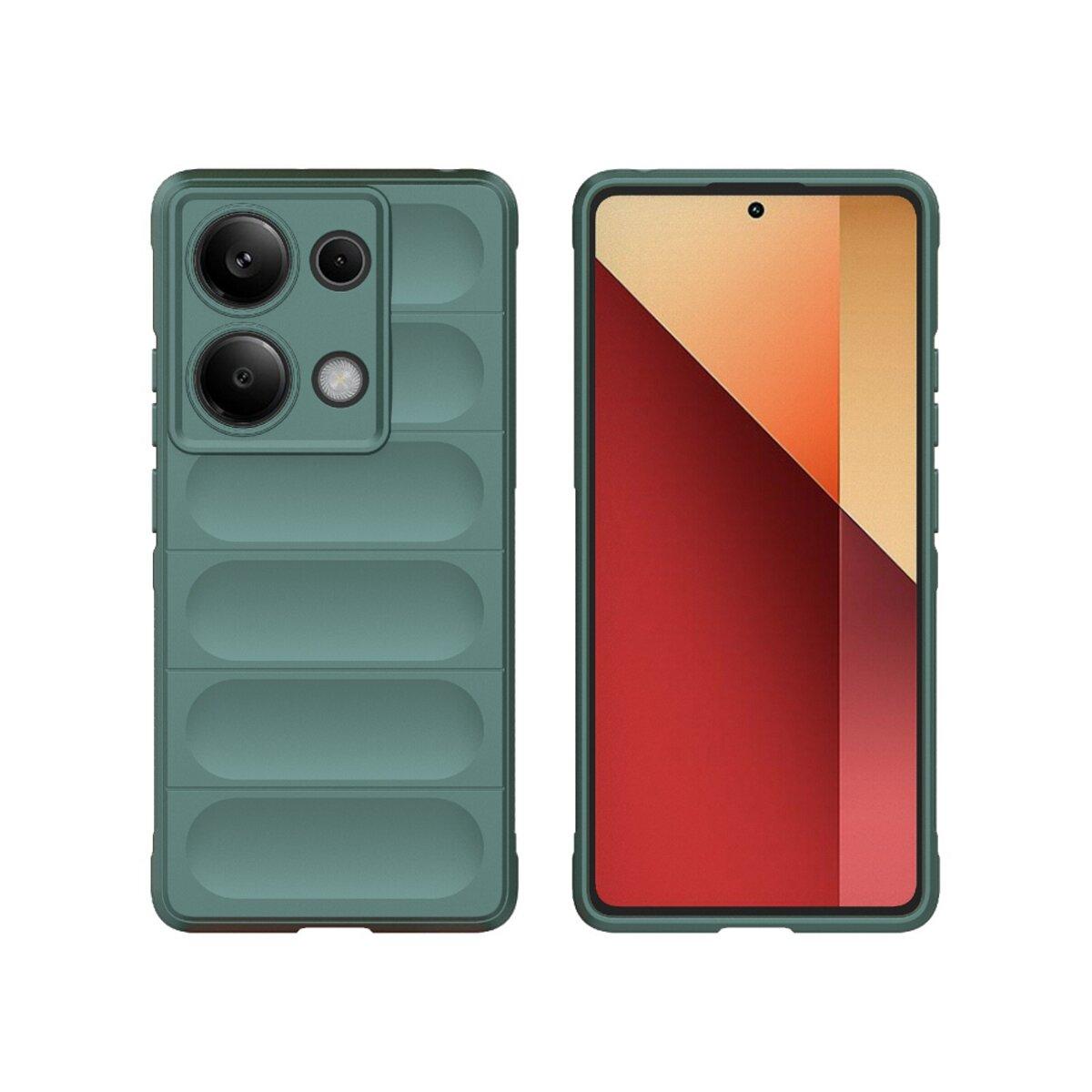 Чохол для смартфона Cosmic Magic Shield for Xiaomi Redmi Note 13 Pro 5G/POCO X6 5G Dark Green, антиударний, щільний TPU, фото 1