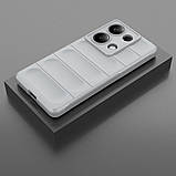 Чохол для смартфона Cosmic Magic Shield for Xiaomi Redmi Note 13 Pro 5G/POCO X6 5G Grey Smoke, антиударний, щільний TPU, фото 3