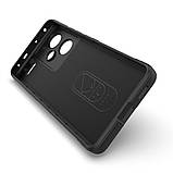 Чохол для смартфона Cosmic Magic Shield for Xiaomi Redmi Note 13 Pro Plus 5G Black, антиударний, щільний TPU, фото 3