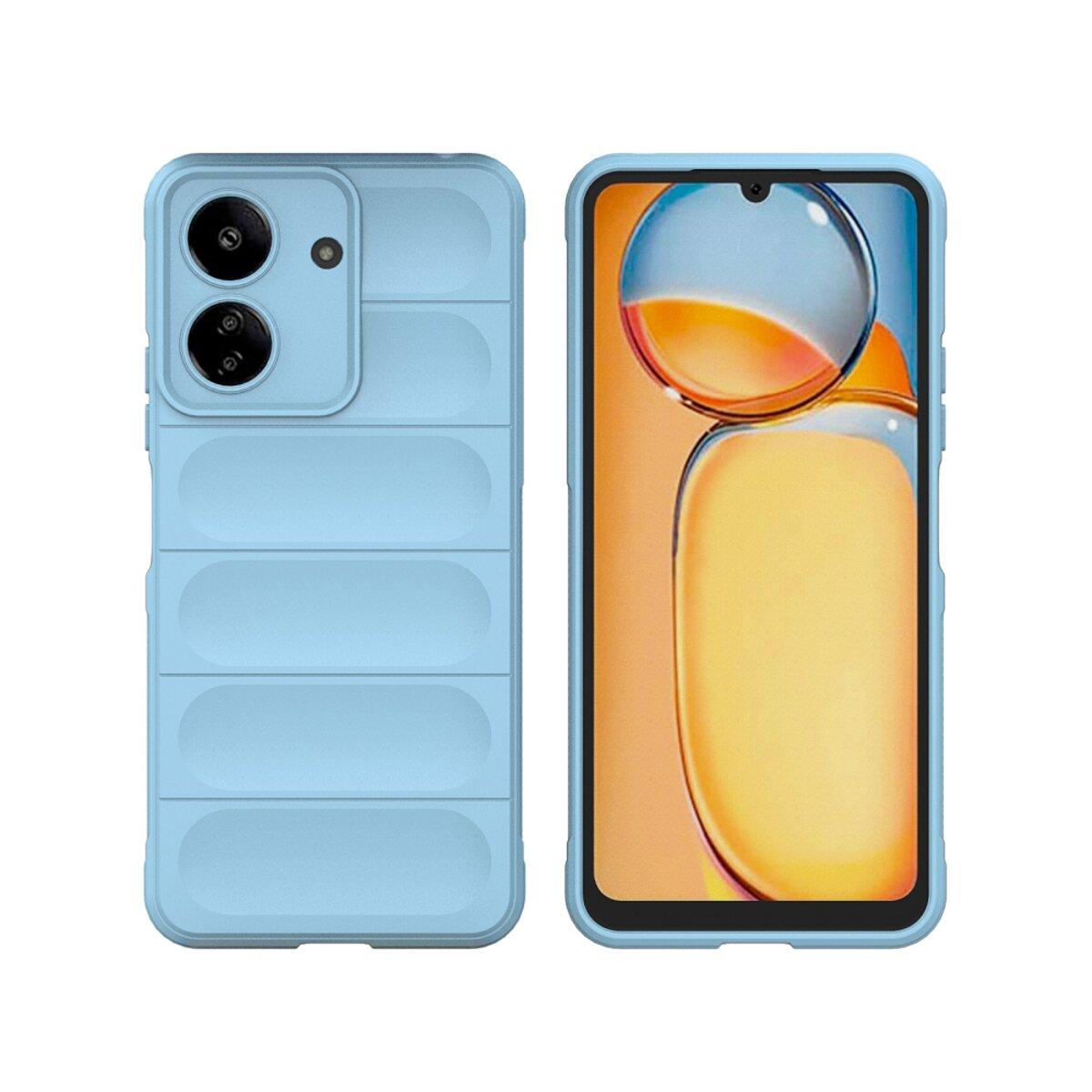 Чохол для смартфона Cosmic Magic Shield for Xiaomi Redmi 13C 4G/POCO С65 Light Blue, антиударний, щільний TPU, фото 1