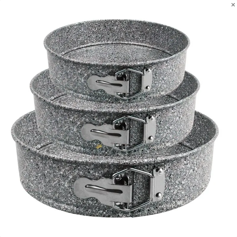 Набір форм для випічки Maestro Granite MR-1125-S 18/20/22см