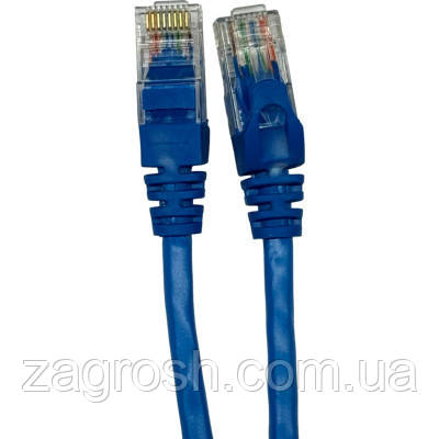 Promo Ціна! Патч-корд 1.5м UTP cat.5e, CCA, 24AWG, blue GEAR (GPC-UTPCCARJ45-1.5BE) - тільки на ZaGrosh.com.ua, фото 1