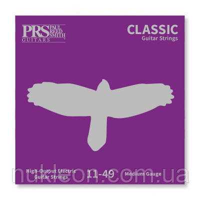 Популярний! Струни для гітари PRS Classic Medium Guitar Strings 11-49 (100148005001001) - Краща якість тільки на Nukleon.com.ua