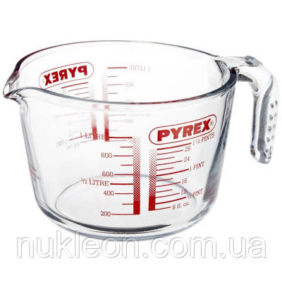 Популярний! Мірна ємність Pyrex Classic Cup 1 л (264B000/7146) - Краща якість тільки на Nukleon.com.ua, фото 1