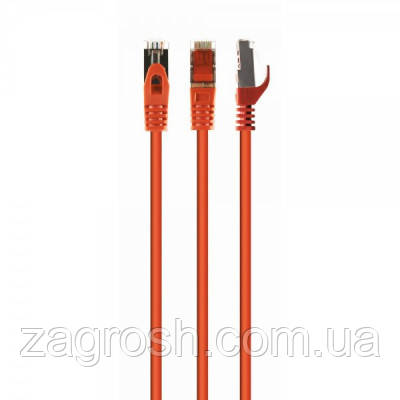 Promo Ціна! Патч-корд 10м S/FTP Cat 6A CU LSZH orange Cablexpert (PP6A-LSZHCU-O-10M) - тільки на ZaGrosh.com.ua