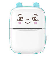 Популярный! Термопринтер дитячий бездротовий Cat Ears 8499, біло-синій - Лучшее качество только на Nukleon.com.ua