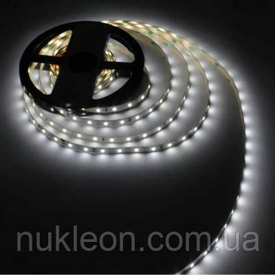 Популярний! Світлодіодна стрічка LED-STIL 6000K 6 Вт/м 2835 64 діода IP33 24 Вольта 1000 lm холодне світло (DFP2835-64A6-IP33-24V), фото 1