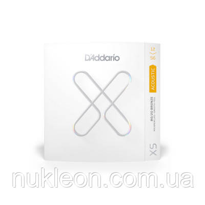 Популярний! Струни для гітари D&apos;Addario XS 80/20 Bronze Light Top / Medium Bottom (12-56) (XSABR1256) - Краща якість тільки