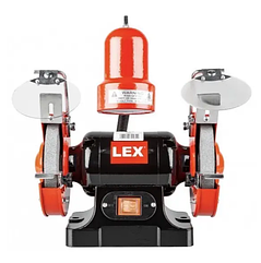 Точильний верстат LEX з лампою LXBG14