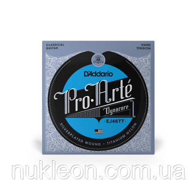 Популярний! Струни для гітари D'Addario Pro-Arte Dynacore Titanium Nylon Hard Tension (EJ46TT) - Краща якість тільки на