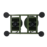 РЕБ Окопний (автомобільний) ANTI-FPV AUTO OBRIY MILTECH DOBLE 70 (720-1020 МГц), фото 3