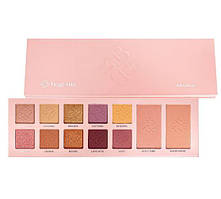 ПАЛЕТКА ТІНЕЙ ДЛЯ ПОВІК З РУМ'ЯНАМИ ANGELIC (12 COLOR) BOGENIA BG902