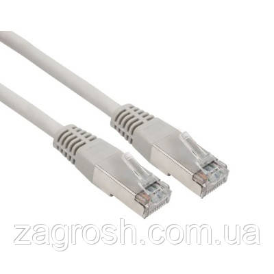 Promo Ціна! Патч-корд 2м S/FTP Cat 6A CU 27AWG LSZH grey Kingda (KD-PASFT9200GY-LSZH) - тільки на ZaGrosh.com.ua, фото 1