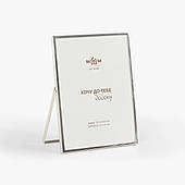 Рамка для фото МВМ MY HOME "Емоції" Сріблястий 15.5х20.6 см (PH-11 L SILVER)