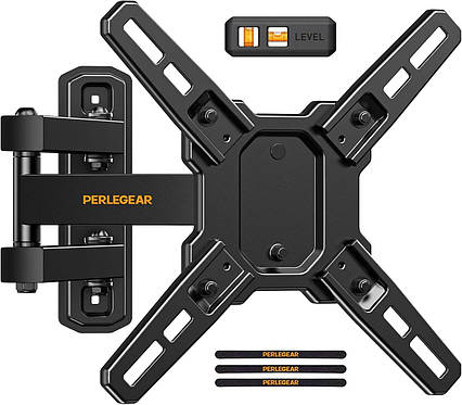 Настінне кріплення Perlegear Full Motion TV для плоских або вигнутих телевізорів, Amazon, Німеччина, фото 1