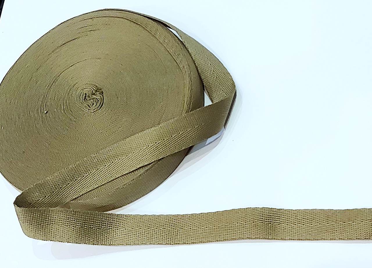 Кіперна тасьма стрічка, кипірка. Кіперка, кіперна стрічка, хакі світла 20 мм (2 см)