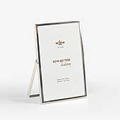 Рамка для фото МВМ MY HOME "Емоції" Сріблястий 10.8х15.9 см (PH-11 S SILVER)