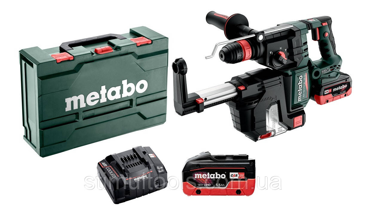 Акумуляторний перфоратор Metabo KH 18 LTX BL 28 Q Set ISA. Безкоштовна доставка по Україні!, фото 1