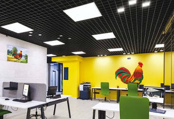 Світлодіодні панелі LED світильники офісні (Врізні, Накладні, 600х600 мм)