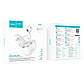 Навушники HOCO EW29 Depth true wireless ENC noise cancelling BT headset White, фото 6
