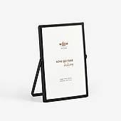 Рамка для фото МВМ MY HOME "Упаковка" Чорний 10.8х15.9 см (PH-13 S BLACK)