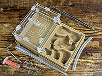 Повний комплект: мурашина ферма "Мрія новачка" + мурахи messor structor (жнець) , корм та аксесуари.